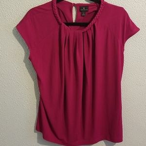 Worthington Purple Blouse size M